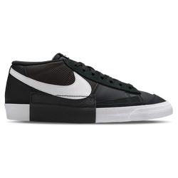 Men's - Nike Blazer Low Pro Club  - Black/White/Grey