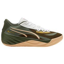 Men's - PUMA All Pro Nitro Gremlins  - Green/Beige/White