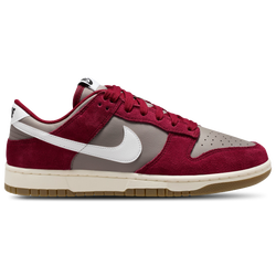 Men's - Nike Dunk Low Retro SE Essentials Plus 2  - White/Team Red/College Grey