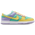 Nike Dunk Low Retro  - Men's Emerald Rise/Hydrangeas/Yellow Pulse