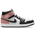 Jordan Retro 1 Mid - Pour hommes Noir/Blanc/Rose rouille