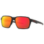 Oakley Parlay Sunglasses - Adult Matte Black/Prizm Ruby