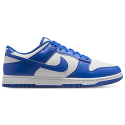 Men's - Nike Dunk Low Retro Premium  - White/Hyper Royal