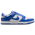 Nike Dunk Retro à tige basse de première qualité - Pour hommes Blanc/Bleu royal hyper