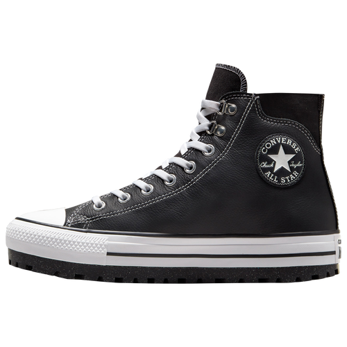 Converse Chuck Taylor All Star City Trek Waterproof Boot Black White Silver US 11