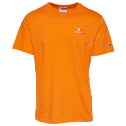 Men's - Champion Classic T-Shirt  - Orange/White