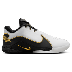 Men's - Nike LeBron XXII Mr Mogul  - White/Metallic Gold/Black