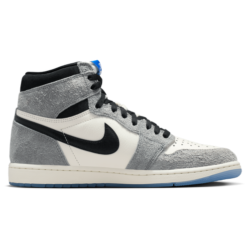 Jordan Men's Retro 1 High OG - Basketball Shoes Size 13.0 - Cool Gray/Black/Game Royal