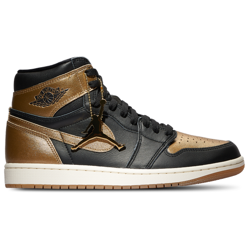 Air Jordan 1 Retro High Og Black metallic Gold 8