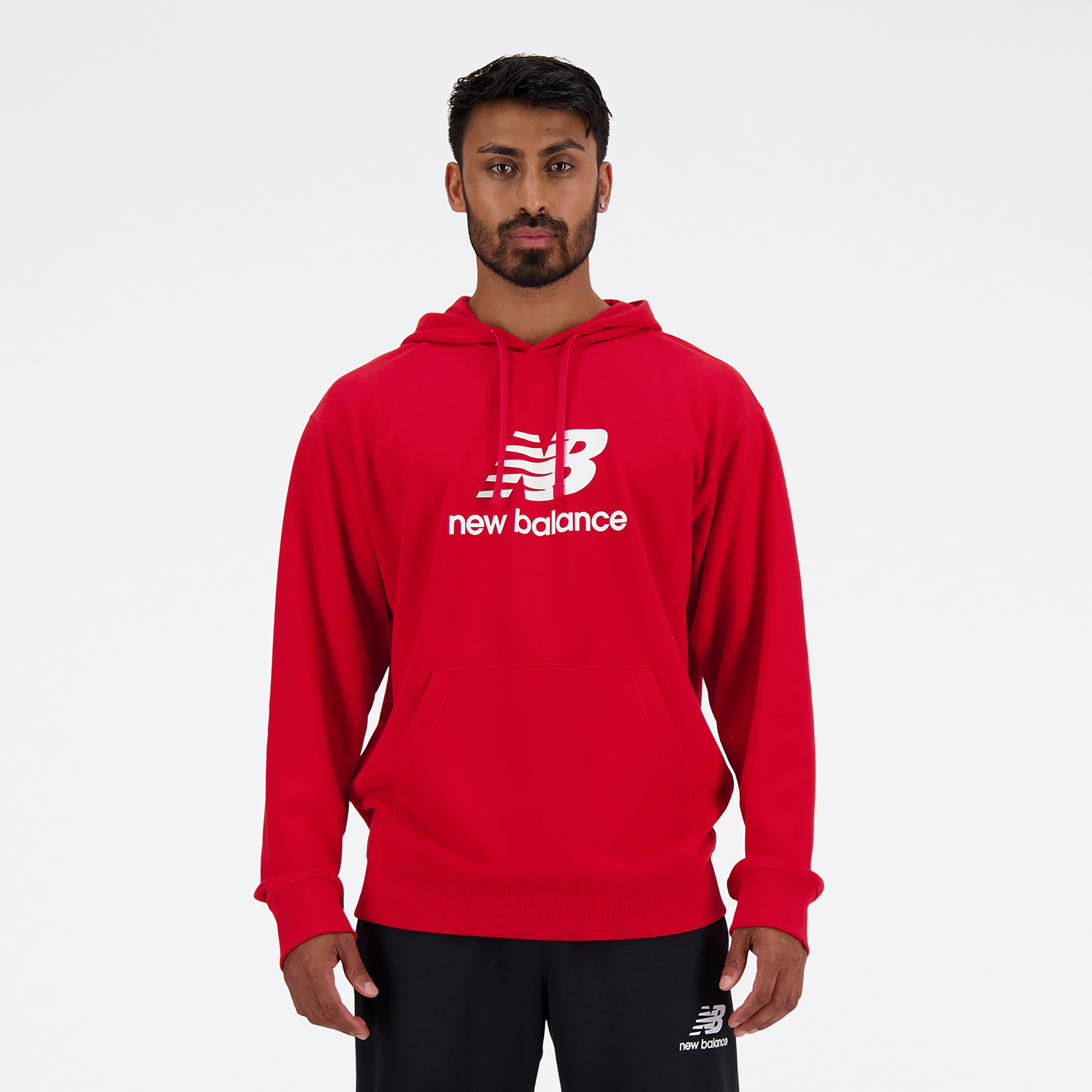 Red new balance store hoodie