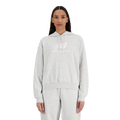 New Balance Sport Essentials Fleece Logo Hoodie - New Balance Ash Heather