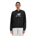 New Balance Sport Essentials Fleece Logo Hoodie - New Balance Black