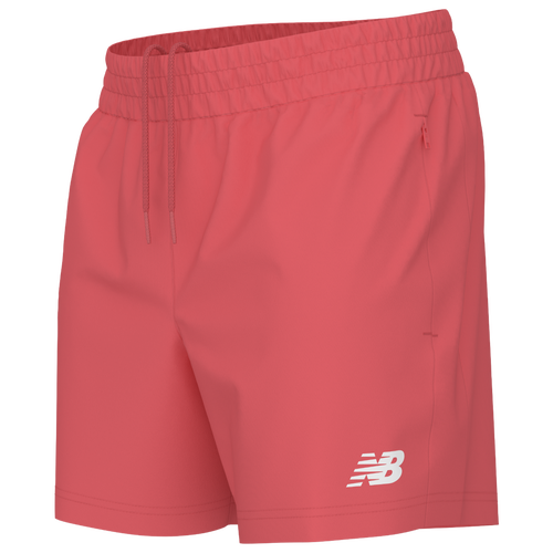 NEW BALANCE MENS NEW BALANCE ATHLETICS STRETCH WOVEN 5" SHORTS 