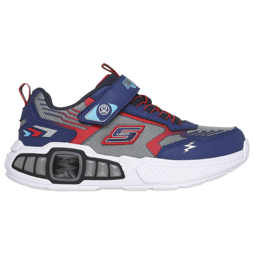 

Boys Preschool Skechers Skechers Light Storm 3.0 - Boys' Preschool Shoe Blue/Grey Size 12.0