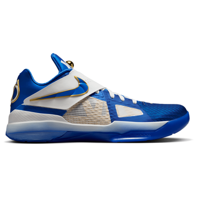 Nike KD 4 - HYPER ROYAL/SUMMIT WHITE/METALLIC GOLD