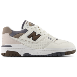 Men's - New Balance 550  - White/Brown/Black