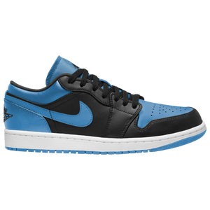 Jordan 1 low hot sale blue and white