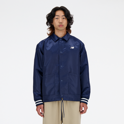 Men's - New Balance Greatest Hits Coaches Jacket - Navy/White