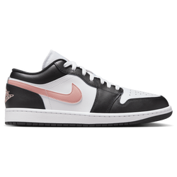 Men's - Jordan AJ 1 Low SE  - Black/White/Rust Pink
