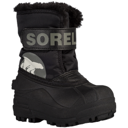 Boys' Toddler - Sorel Snow Commander - Black/Gray