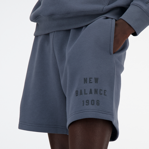New balance fleece shorts online
