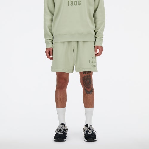 New Balance Iconic Collegiate 7" Fleece Shorts
