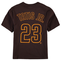 Boys' Preschool - Nike Padres Player Name & Number T-Shirt - Brown