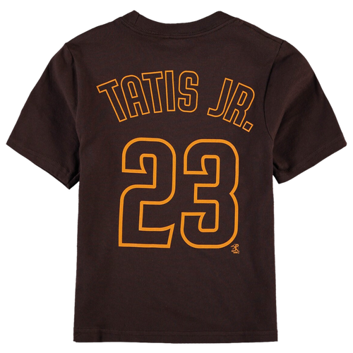 Nike Kids' Boys Fernando Tatis Jr.  Padres Player Name & Number T-shirt In Brown