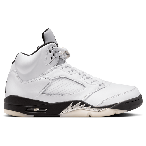 Jordan 5 Retro White Black Sail