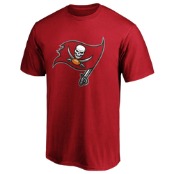 Men's - Fanatics Buccaneers Primary Logo T-Shirt - Red