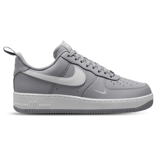 Nike Men's Air Force 1 '07 Tech ESS+ - Basketball Shoes Size 08.5 - Wolf Gray/White