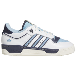 Men's - adidas Originals Rivalry Low - White/Carolina/Blue