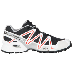 Men's - Salomon Speedcross 3 - Black/White/Goji Berry