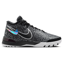 Men's - Nike LBJ Nxxt Genisus  - Black/Light Base Grey/White