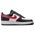 Nike Air Force 1 07  - Men's Black/Red/White