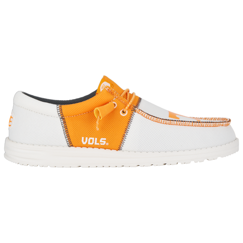 

HEYDUDE Mens Tennessee Volunteers HEYDUDE Tennessee Wally Tri Slides - Mens Shoes Orange/White Size 10.0