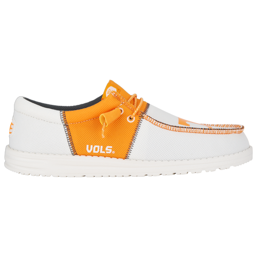 Heydude Mens Tennessee Volunteers  Tennessee Wally Tri Slides In Orange/white