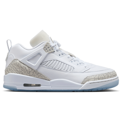 Pour hommes - Jordan Spizike à tige basse - Argent métallique/Blanc/Gris neutre