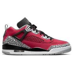 Men's - Jordan Spizike Low  - Black/Grey/Red