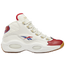 Reebok Question Mid - Men's White/Red