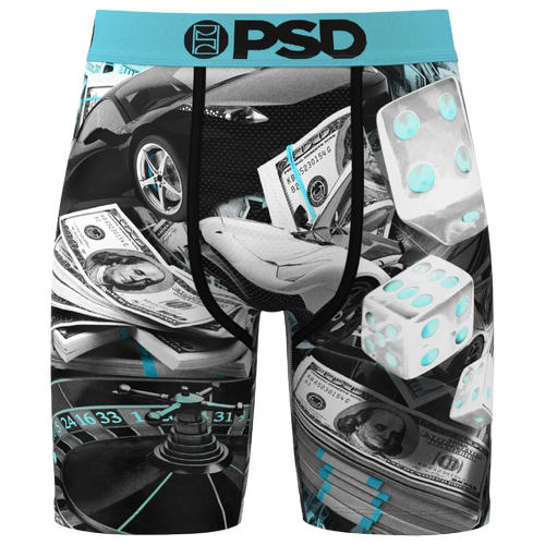 

PSD Mens PSD Money Lifestyle Underwear - Mens Black/Gray/Blue Size XXL