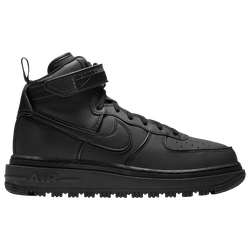 Men's - Nike Air Force 1 Boots - Black/Black/Grey