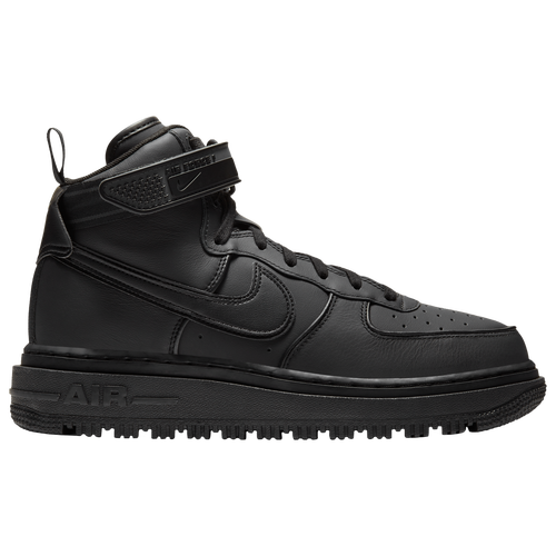 

Nike Mens Nike Air Force 1 Boots - Mens Basketball Black/Black/Grey Size 8.5