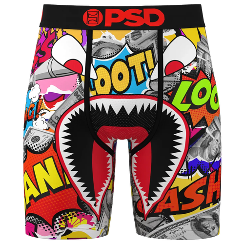 

PSD Mens PSD WF Loot Briefs - Mens Red/Multi Size L