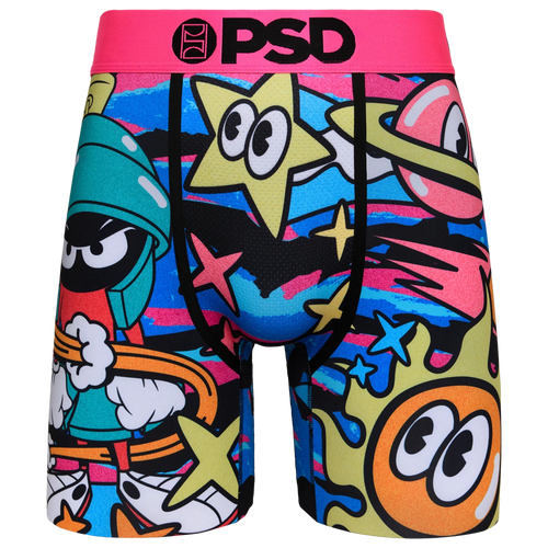 

PSD Mens PSD Marvin Gang Briefs - Mens Yellow/Blue/Pink Size XXL