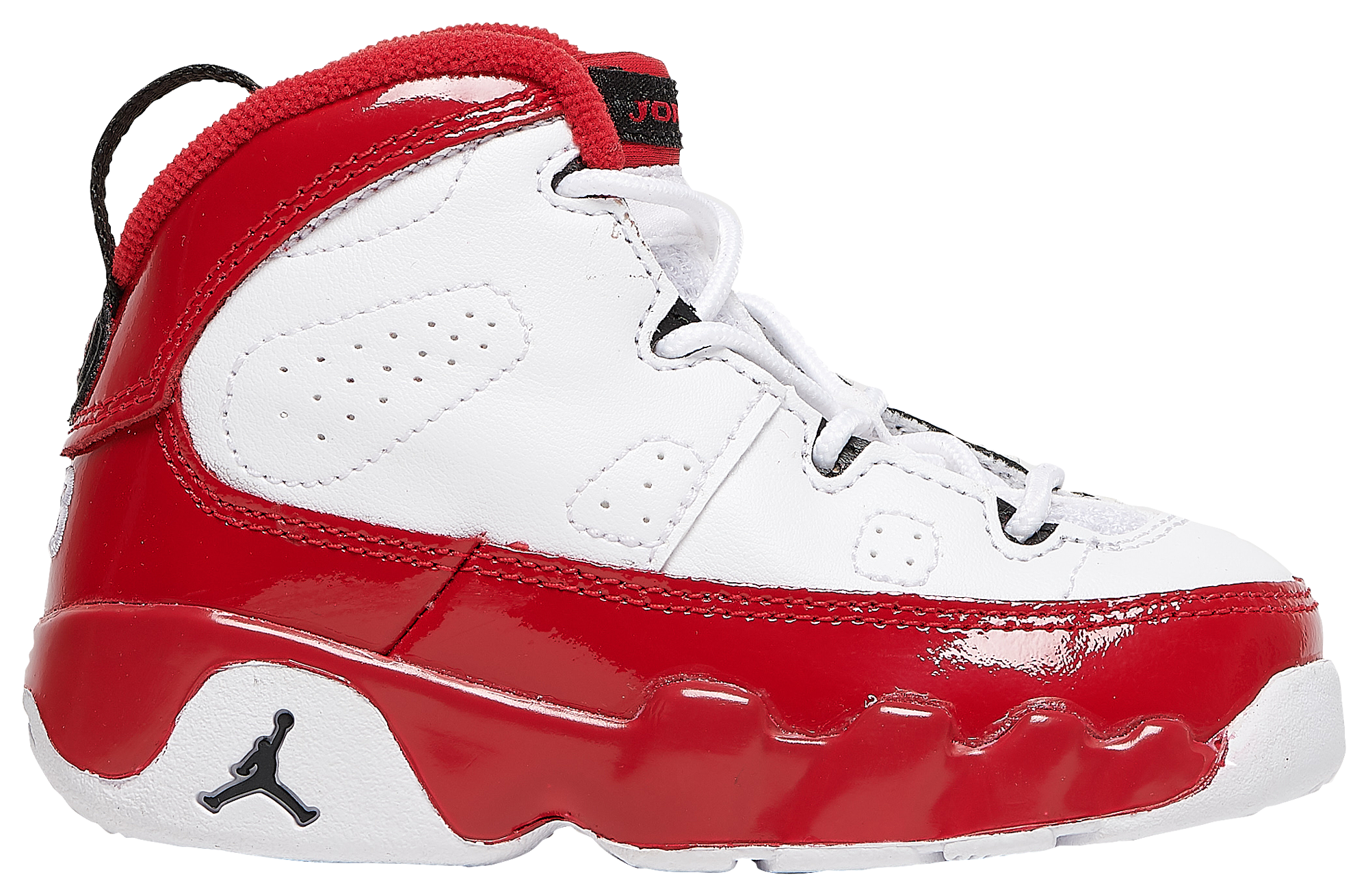red infant jordans