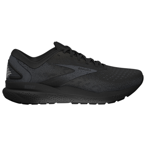 Shop Brooks Mens  Ghost 16 In Black/black/ebony