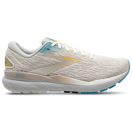 

Brooks Mens Brooks Ghost 16 - Mens Shoes Coconut/Blue/Yellow Size 07.0