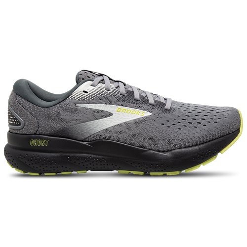 

Brooks Mens Brooks Ghost 16 - Mens Running Shoes Primer/Grey/Lime Size 12.5