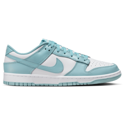 Men's - Nike Dunk Low Retro  - White/Teal/White